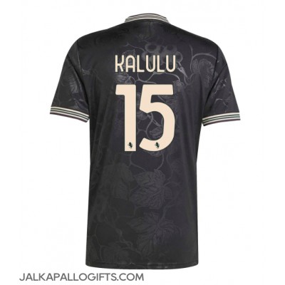 Juventus Pierre Kalulu #15 Kolmaspaita 2025-26 Lyhythihainen Juventus Pierre Kalulu #15 Kolmaspaita 2025-26 Lyhythihainen